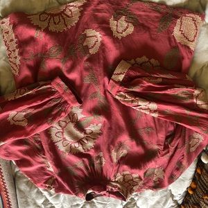 Anthropologie floral blouse. Size 6.